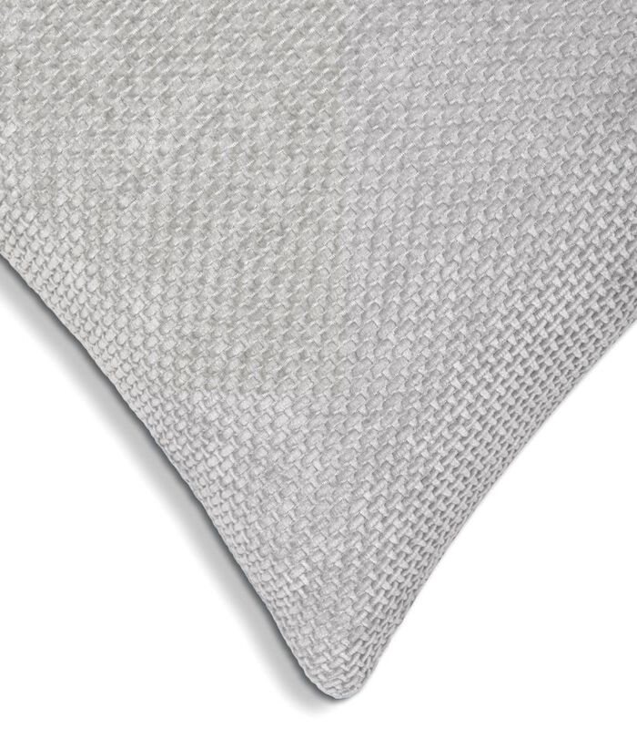 Sierkussen velours panama pillow cloud grey polyester image number 1