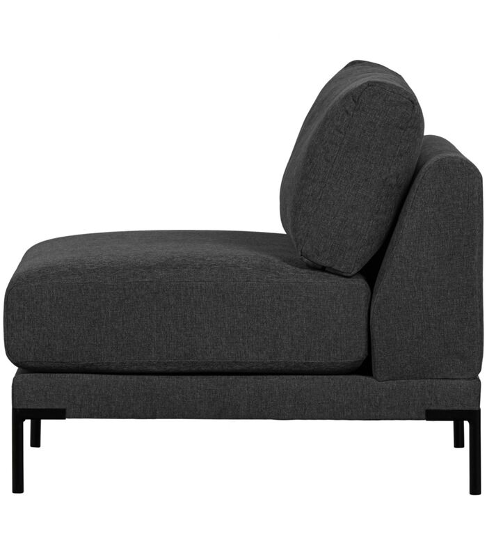 Couple Loveseat Element - Polyester - Donkergrijs - 89x100x100 image number 2