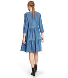 Robe casual d'aspect denim image number 1