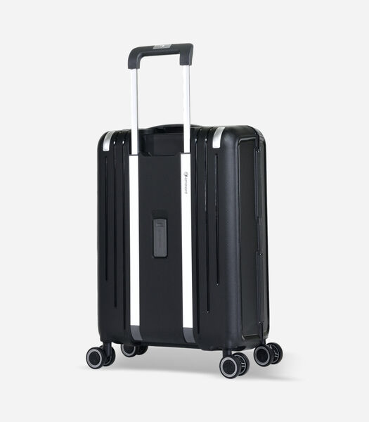 Vertica Handbagage Koffer 4 Wielen Zwart