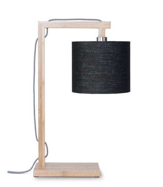 Lampe de table Himalaya - Bambou/Noir - 29x18x47cm