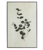 Exclusive Yaro Eucalyptus Kunstlijst - Zwart - 60x40x3 image number 0
