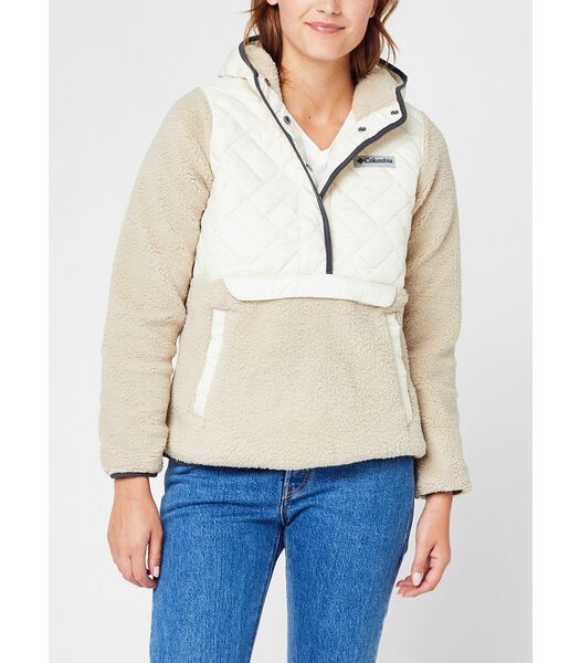 Sweatshirt à capuche 1/2 zip femme Sweet View Fleece...