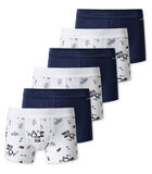 6 pack Fijnrib Organic Cotton - Shorts image number 0