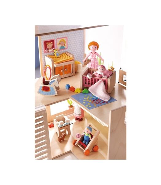 HABA Little Friends - Mobilier de maison de poupée Chambre d'enfant