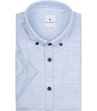 Short Sleeve Overhemd Print Blauw image number 0