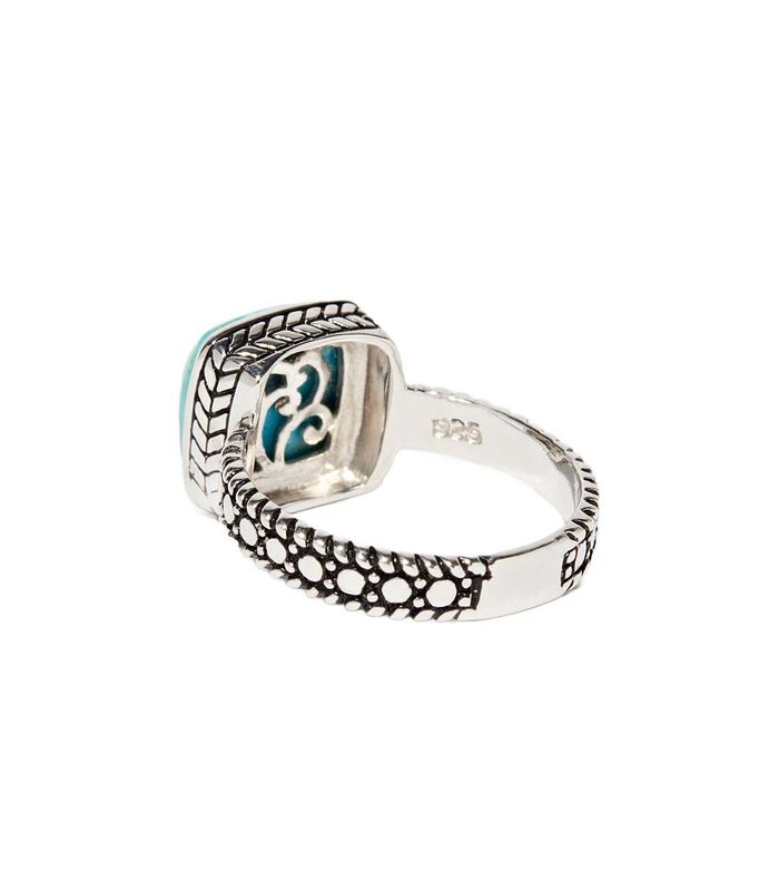 Bague "Xipe Turquoise" Argent 925 image number 2