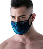 Masque de protection mixte C22 bleu image number 1