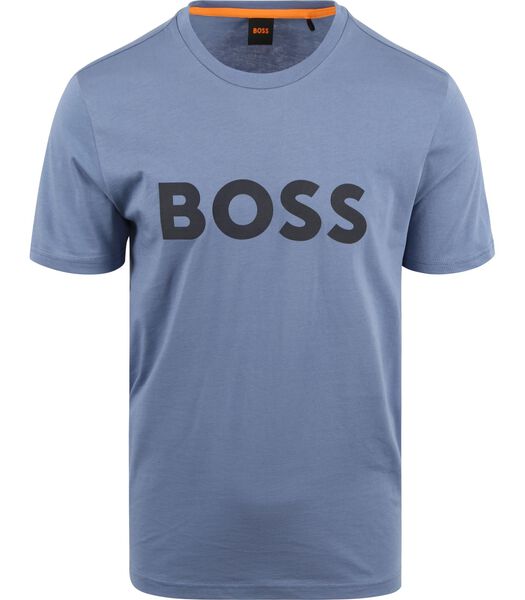 BOSS T-shirt Logo Bleu