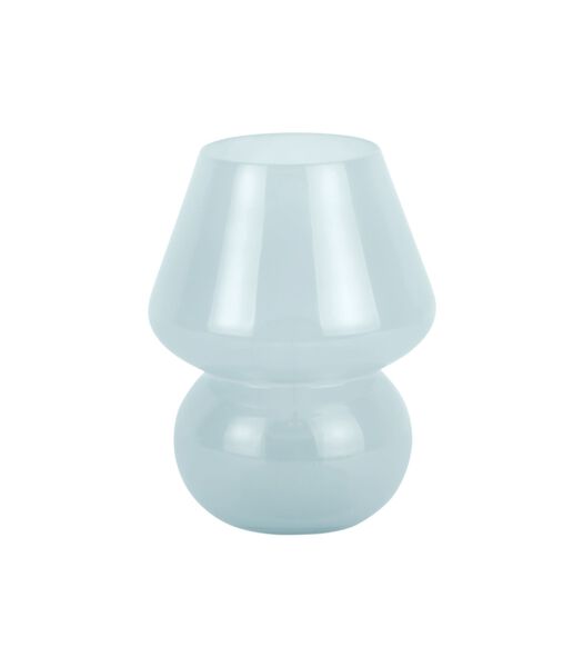 Tafellamp Vintage LED - Blauw - 16x16x20cm