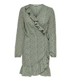 Robe femme Carly wrap manches longues image number 0