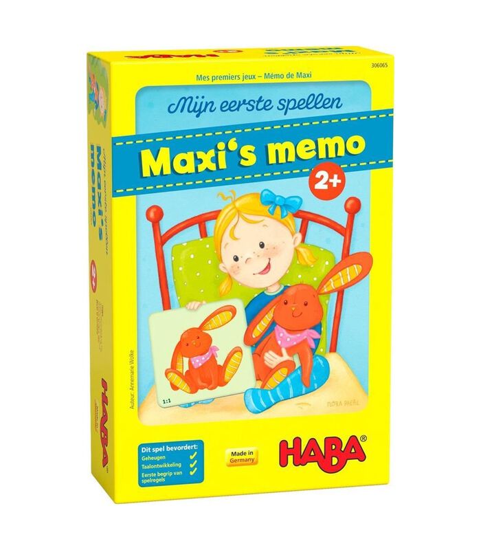 HABA Mes premiers jeux - Mémo Maxis image number 2