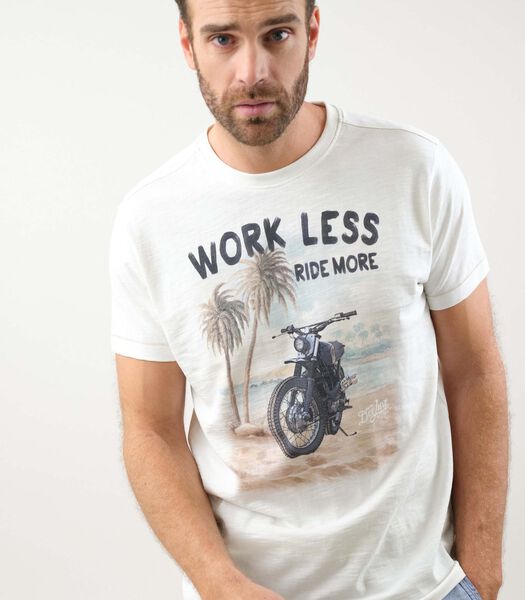 WORKLESS - Casual t-shirt voor werkloze mannen