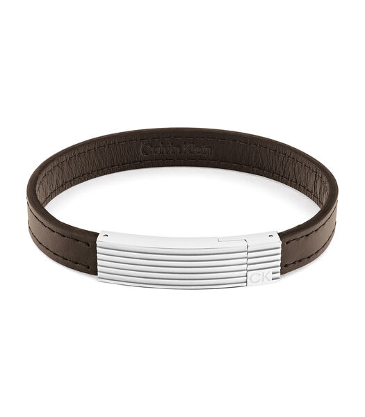 CK bracelet cuir brun 35000268