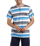 Pyjamashort t-shirt Bike Stripes Antonio Miro image number 0