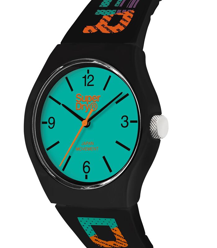 Analoog horloge silicone armband URBAN RETRO SPORT image number 1
