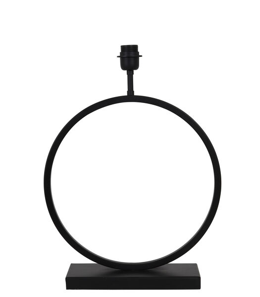 Pied de lampe Liva - Noir - 30x12,5x42cm