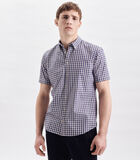 Casual Shirt Regular Fit Korte mouwen Geruit image number 0