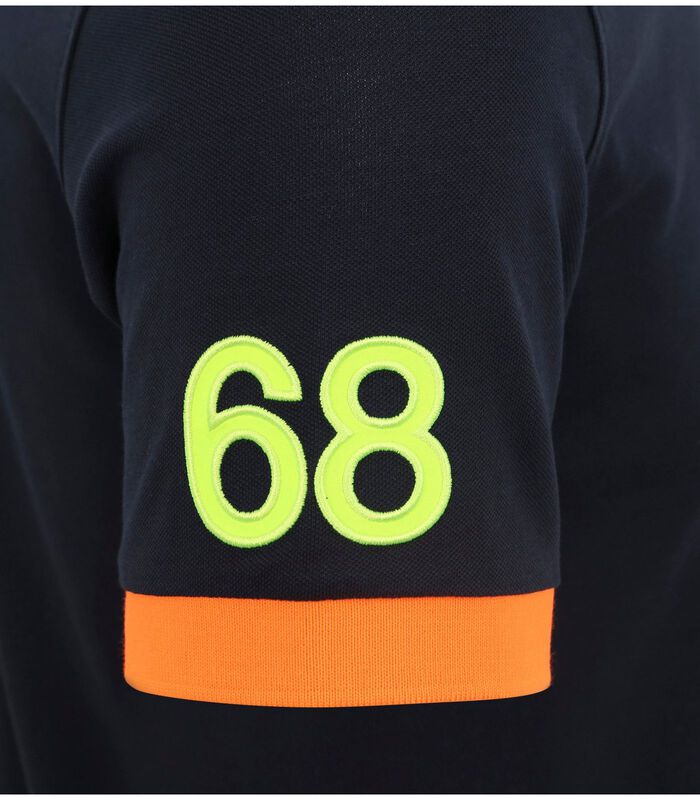 Sun68 Poloshirt Logo Navy image number 3