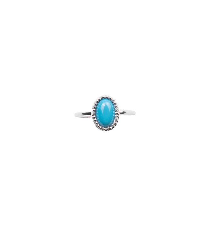 ETHNIQUE SILVER Ring Turquoise image number 0