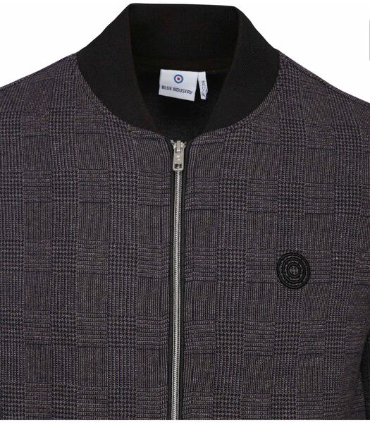 Blue Industry Cardigan Grey Navy