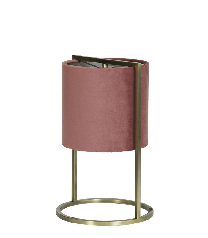 Lampe de table Santos - Rose/Bronze - Ø22cm image number 2
