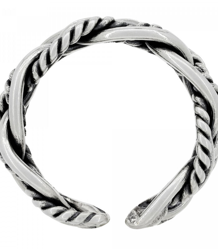 Verstelbare Ring "Carles" in sterlingzilver image number 1