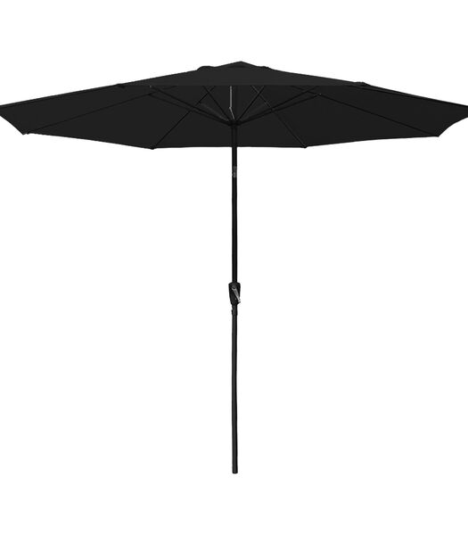 HAPUNA rechte ronde paraplu 3,30m diameter zwart