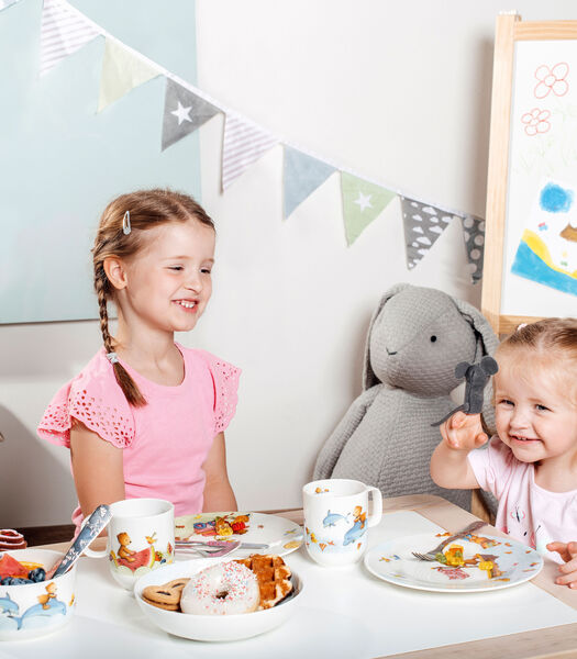 Diep bord voor kinderen Hungry as a Bear