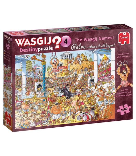 puzzel Wasgij Retro Destiny 4 - 1000 stukjes