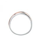Ring in Zilver 925%. rodhiè e Rosè, Zirkonen ROSALINE image number 1