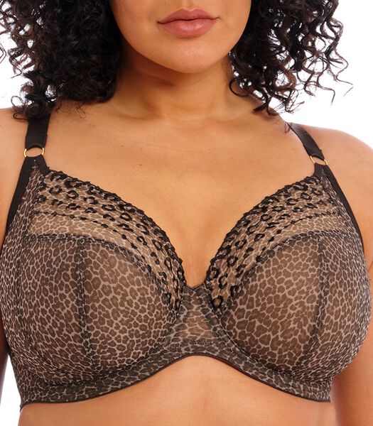 Soutien-gorge à armatures plongeant grande taille Matilda