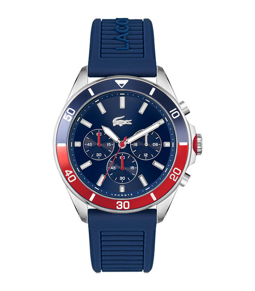 Tiebreaker bleu chrono sur silicone bleu 2011154