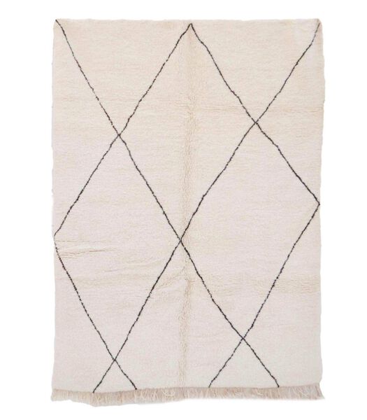 Marokkaans berber tapijt pure wol 214 x 288 cm