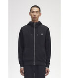 Sweat Fred Perry Full Zip Noir image number 2
