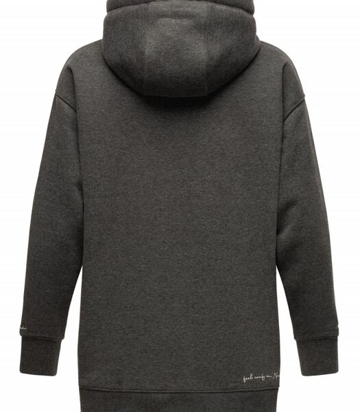 Women's hooded sweater Silberengelchen Dark grey: M