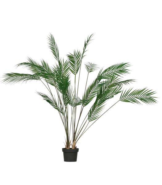 Plante Artificielle - Plastique  - Vert - 110x75x75  - Palme