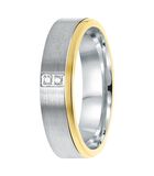 Ring 'Salamanca' Zilver - zilverkleurig-goudkleurig image number 0