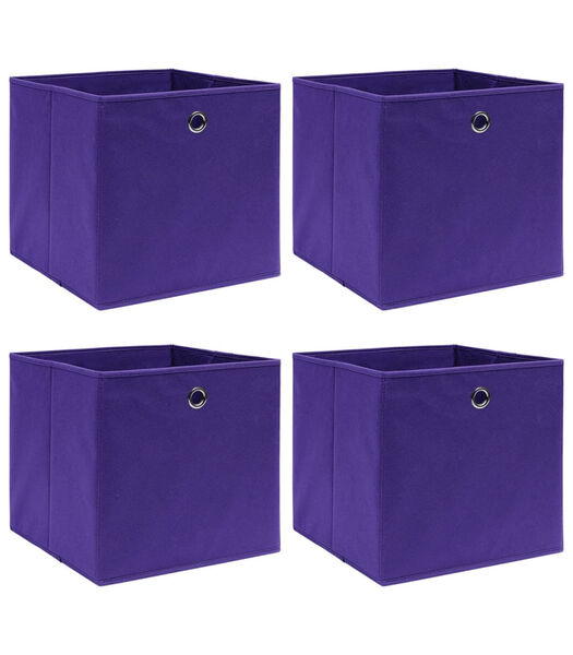 boîte de rangement Couleur : violet