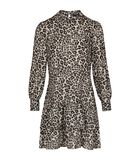 Robe imprimée léopard ALBA image number 0