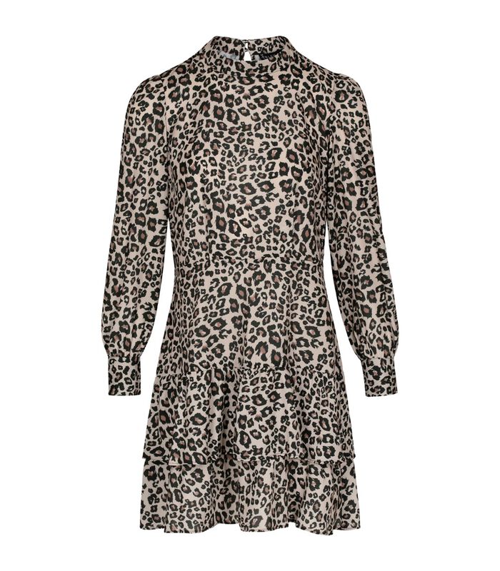 Robe imprimée léopard ALBA image number 0
