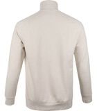 Profuomo Sweater Half Zip Beige image number 3