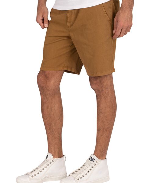Chino shorts zongebruind