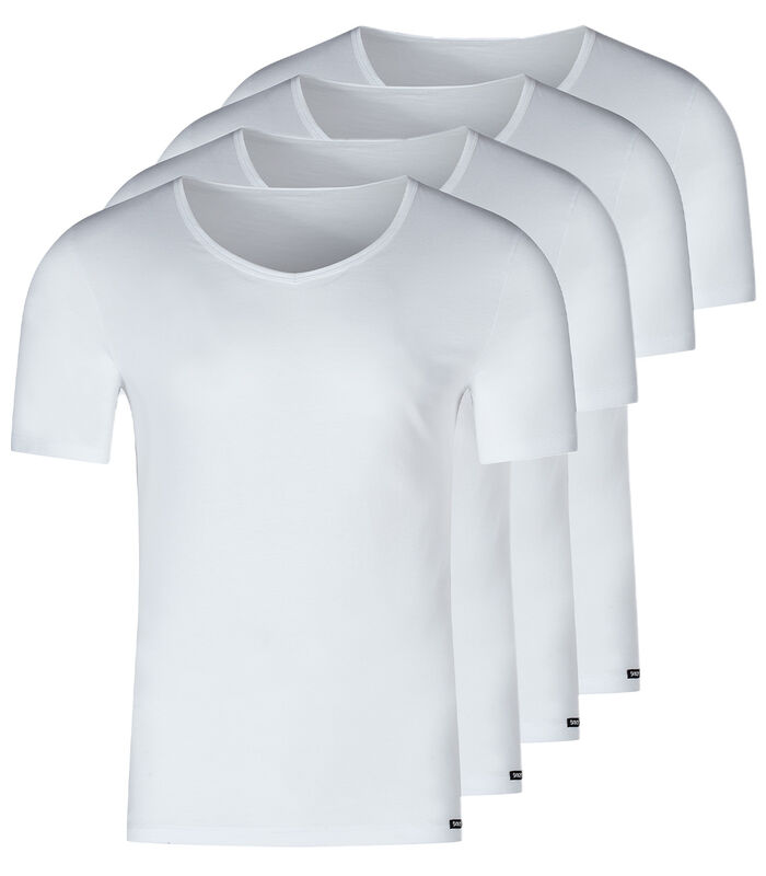 4 pack Basis - onder t-shirts image number 0