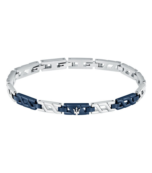 Bracelet, Acier, Bleu IP, Collection Iconic