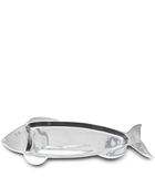 Long Island Fish Decoratieschaal Zilver - schaal in vorm van vis image number 0