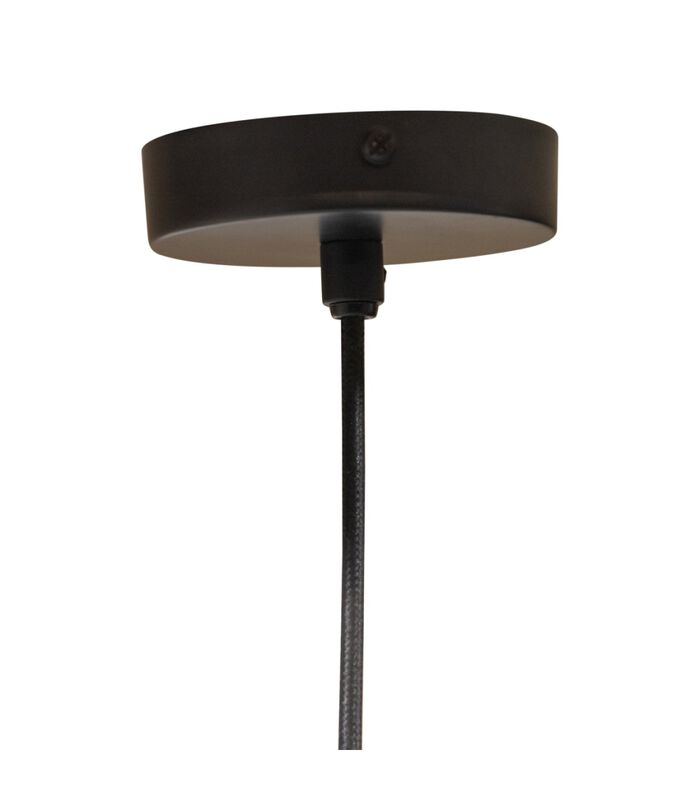 Lampe à suspension - Métal - Noir/laiton - 46x20x20 - Tirsa image number 2
