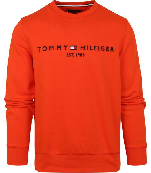Tommy Hilfiger Sweater Logo Oranje
