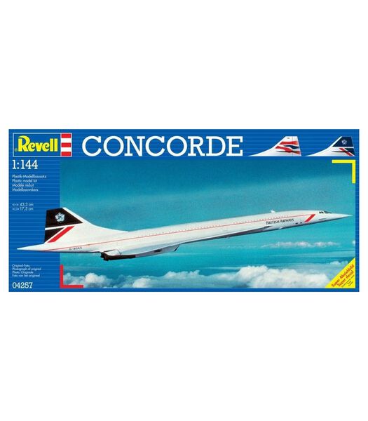 Vliegtuig Concorde "British Airways" 1:144