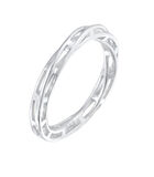 Ring Elli Premium Ring Dames Band Kettingen Gedraaid Trend In 925 Sterling Zilver image number 4